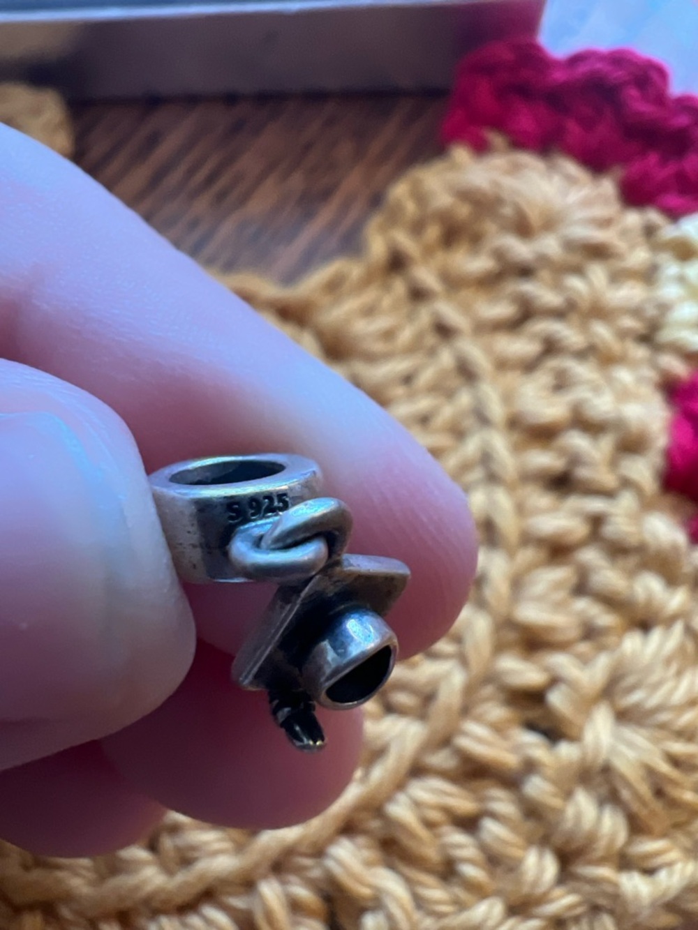 Graduation Cap Pandora Charm - Picture 3 of 3